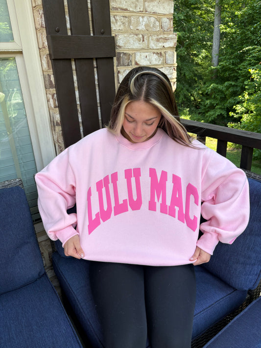 LULU MAC: Light Pink & Pink Puff