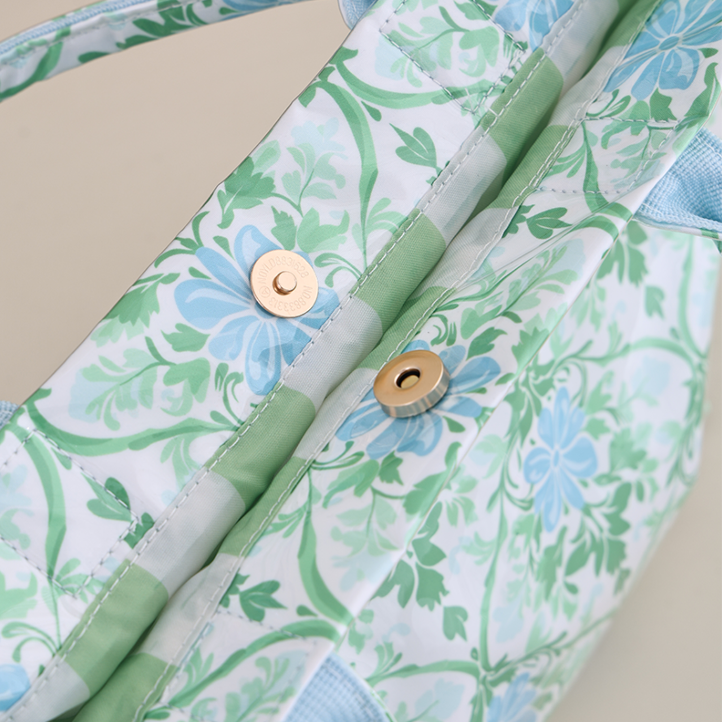 Waterproof Tote Bag PVC Beach Bag : Heirloom Garden
