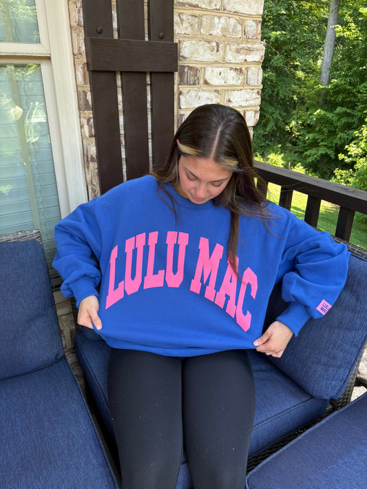 LULU MAC: Royal & Pink Puff